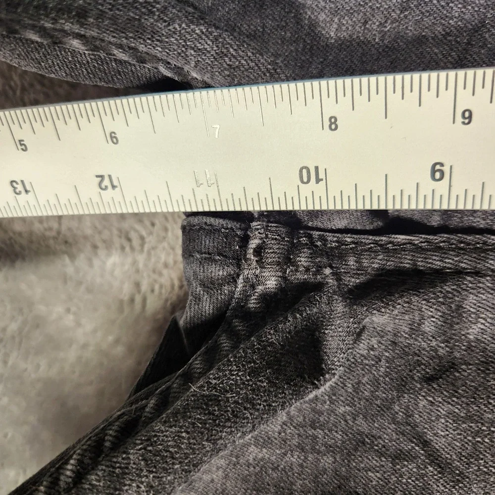 Levi's 512 Jeans Men's 31X32 Black Excellent Slim Taper Faded Denim‎ 28833-0287